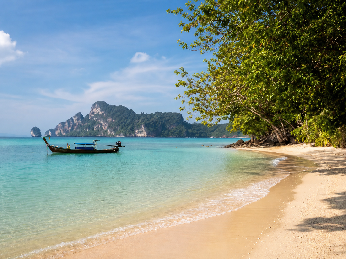 Thai beach retirement setting